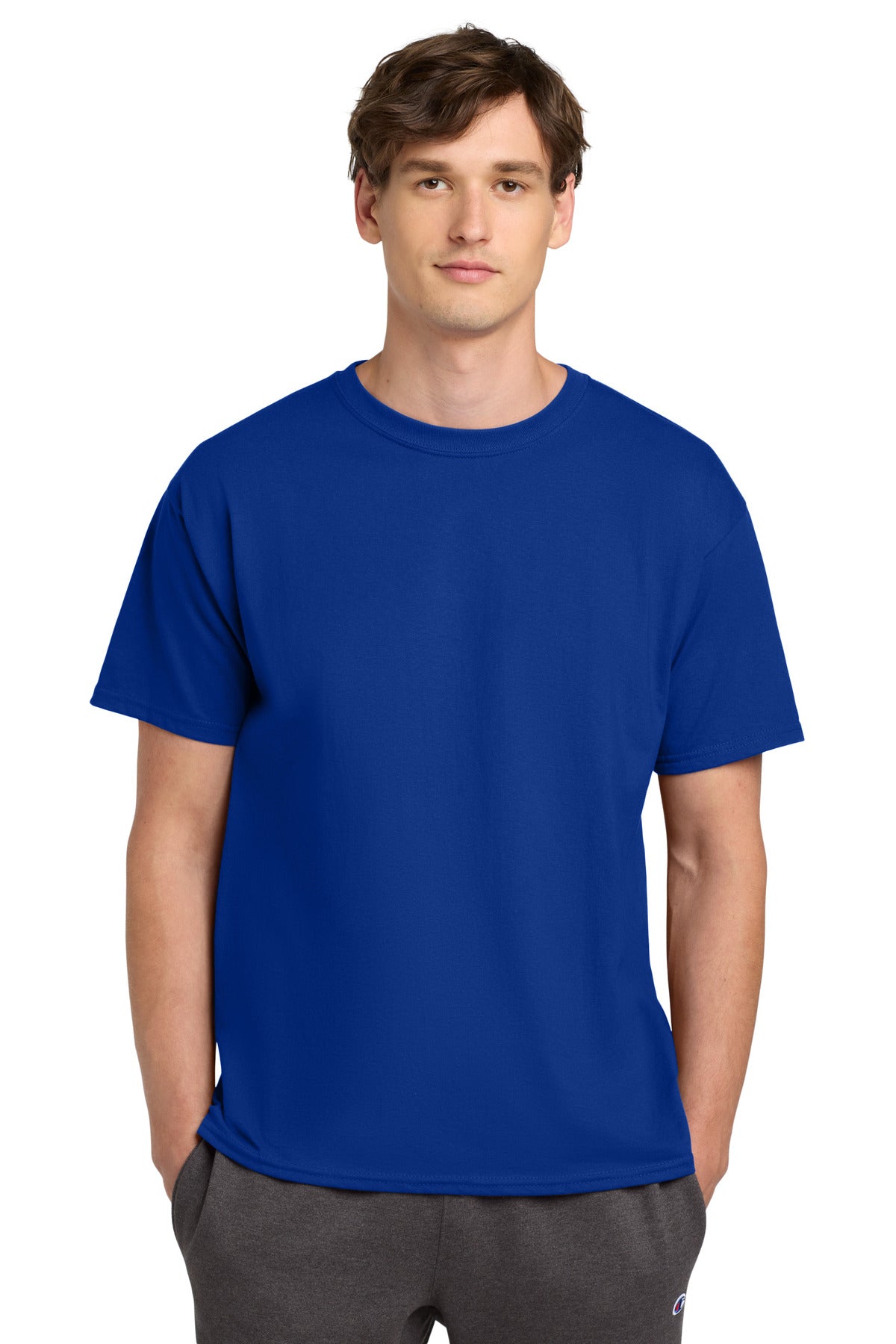 Champion   Heritage 6-Oz. Jersey Tee T425 in Athletic Royal