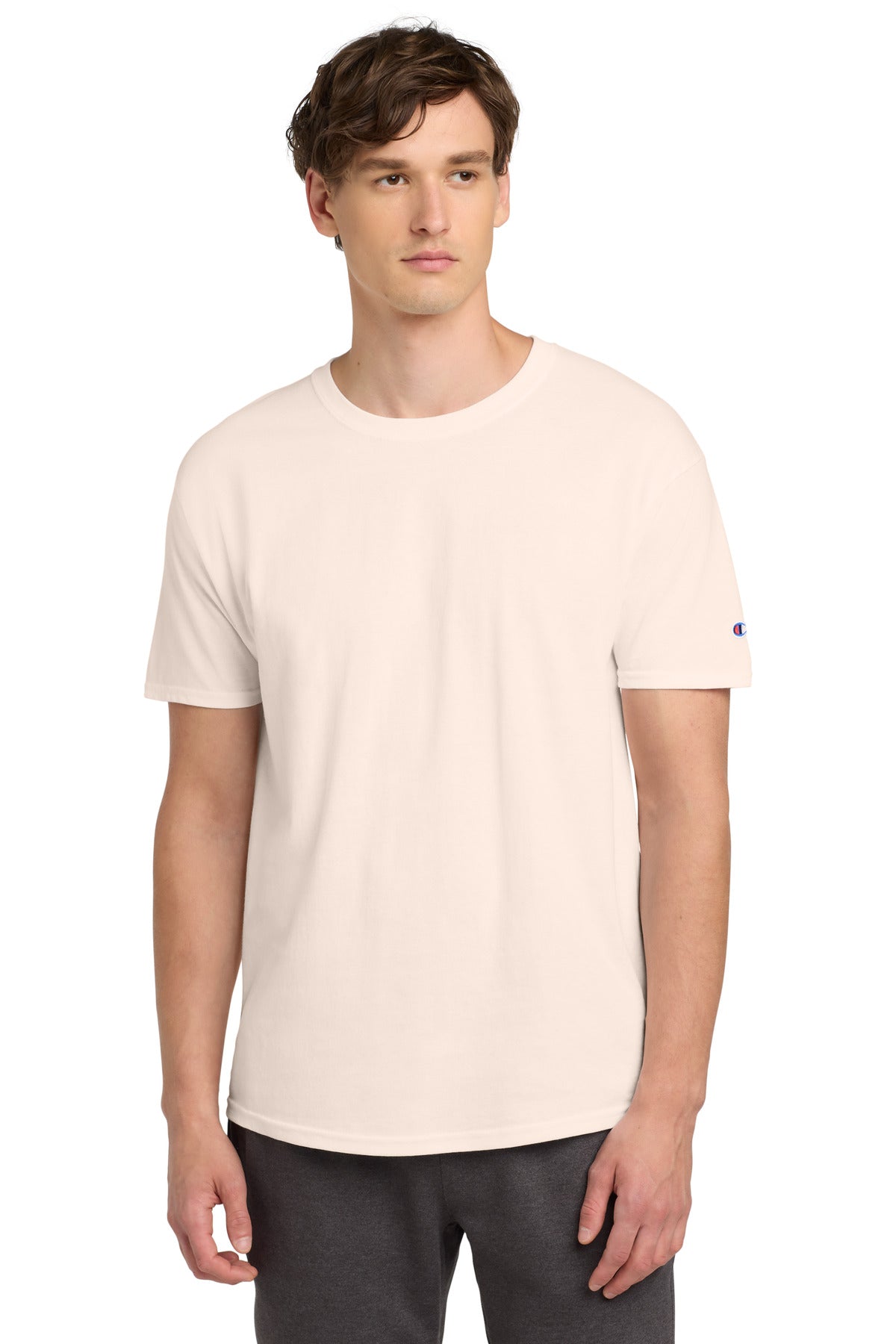 Champion   Heritage 6-Oz. Jersey Tee T425 in Body Blush