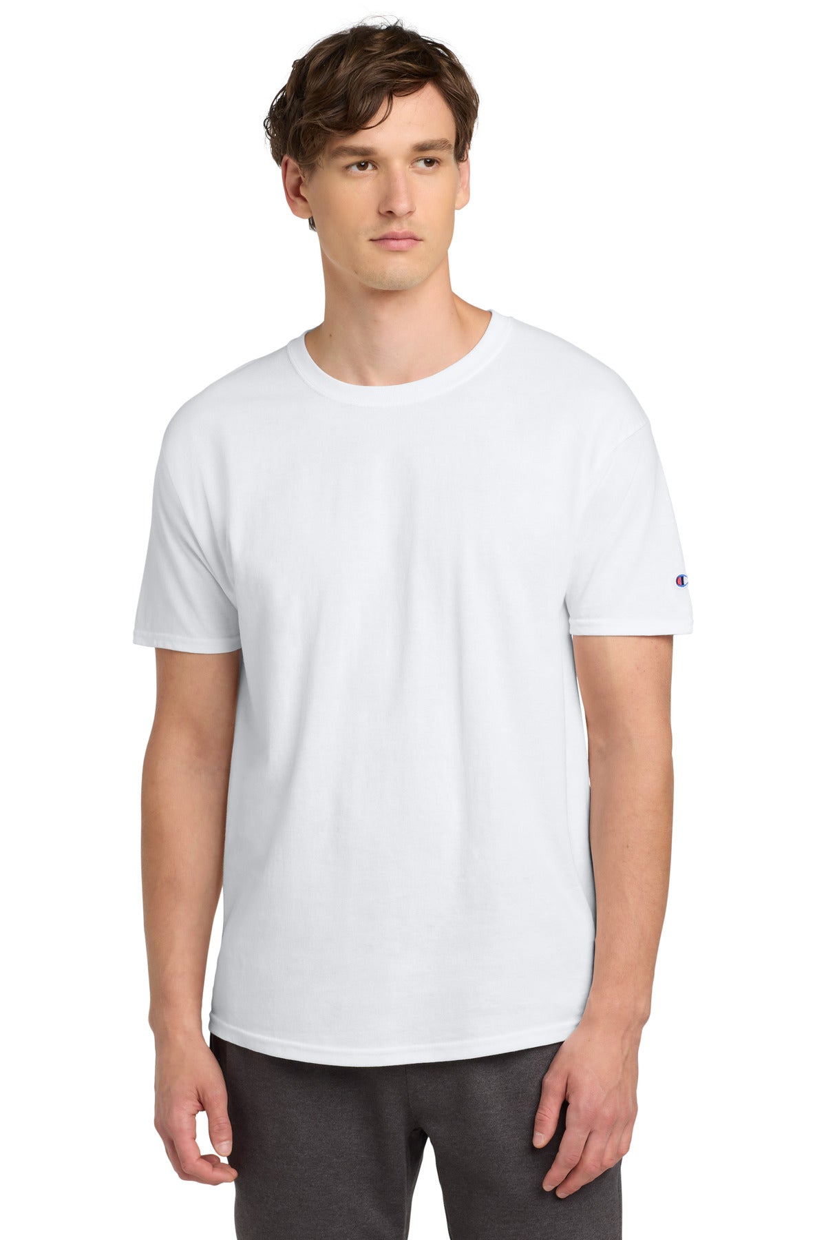 Champion   Heritage 6-Oz. Jersey Tee T425 in White