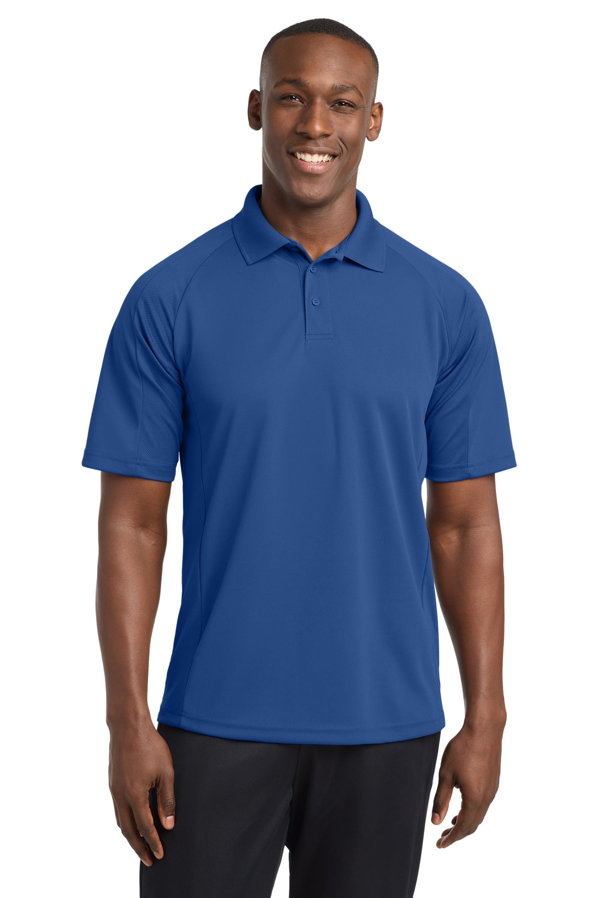 Sport-Tek Dri-Mesh Pro Polo. T474 in Royal