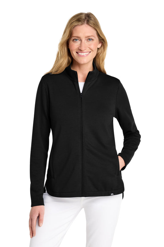 TravisMathew Women's Coveside Full-Zip TM1LD001 in Black