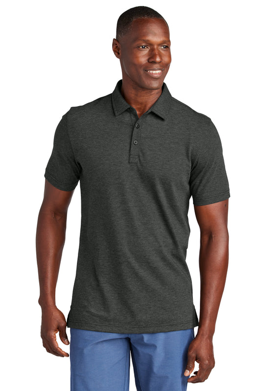 TravisMathew Sunnyvale Polo TM1MAA369 in Black Heather
