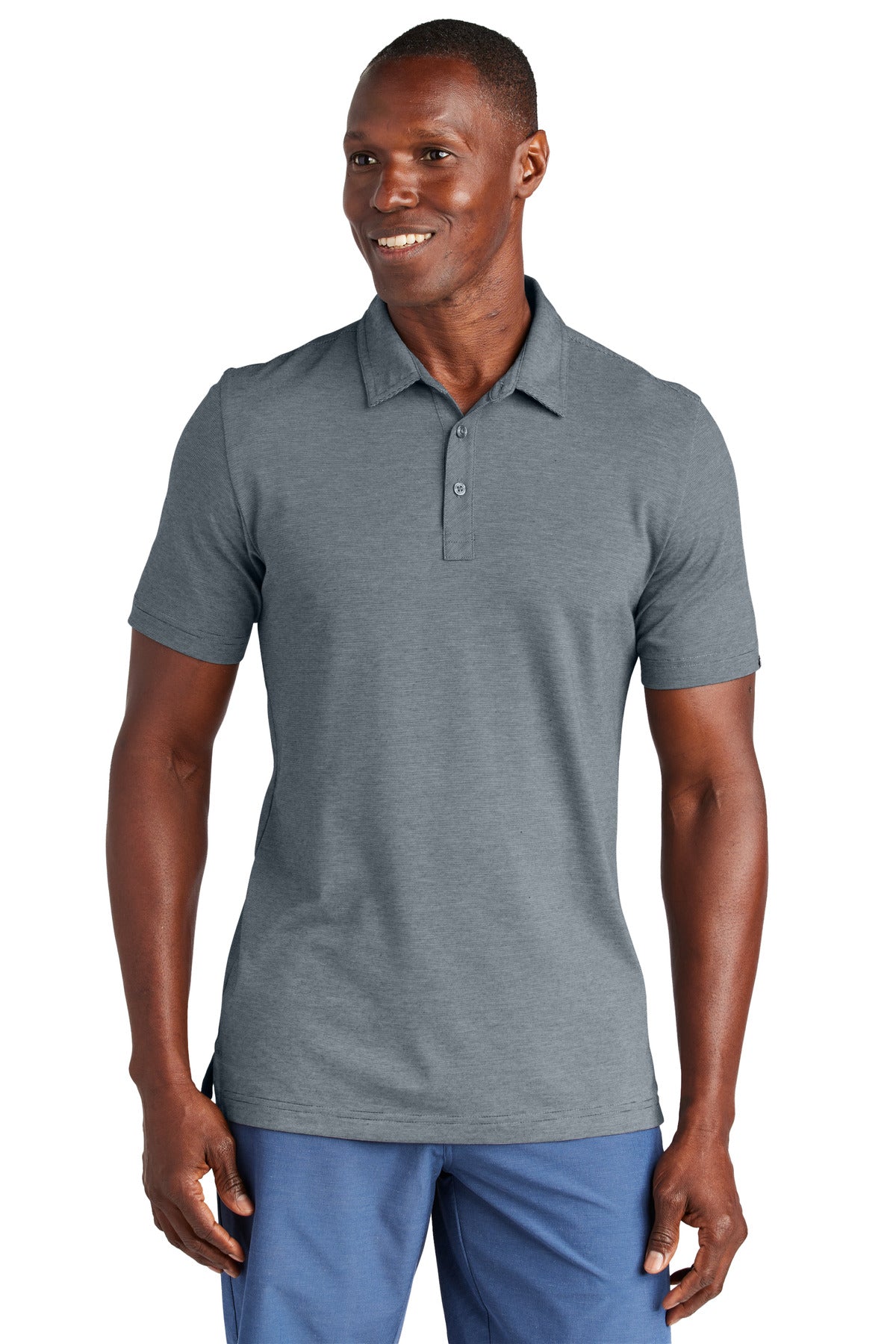 TravisMathew Sunnyvale Polo TM1MAA369 in Blue Nights Heather