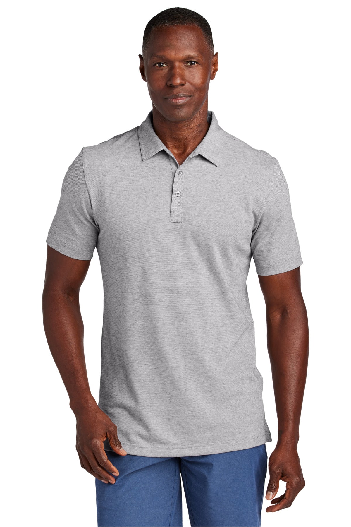 TravisMathew Sunnyvale Polo TM1MAA369 in Light Grey Heather