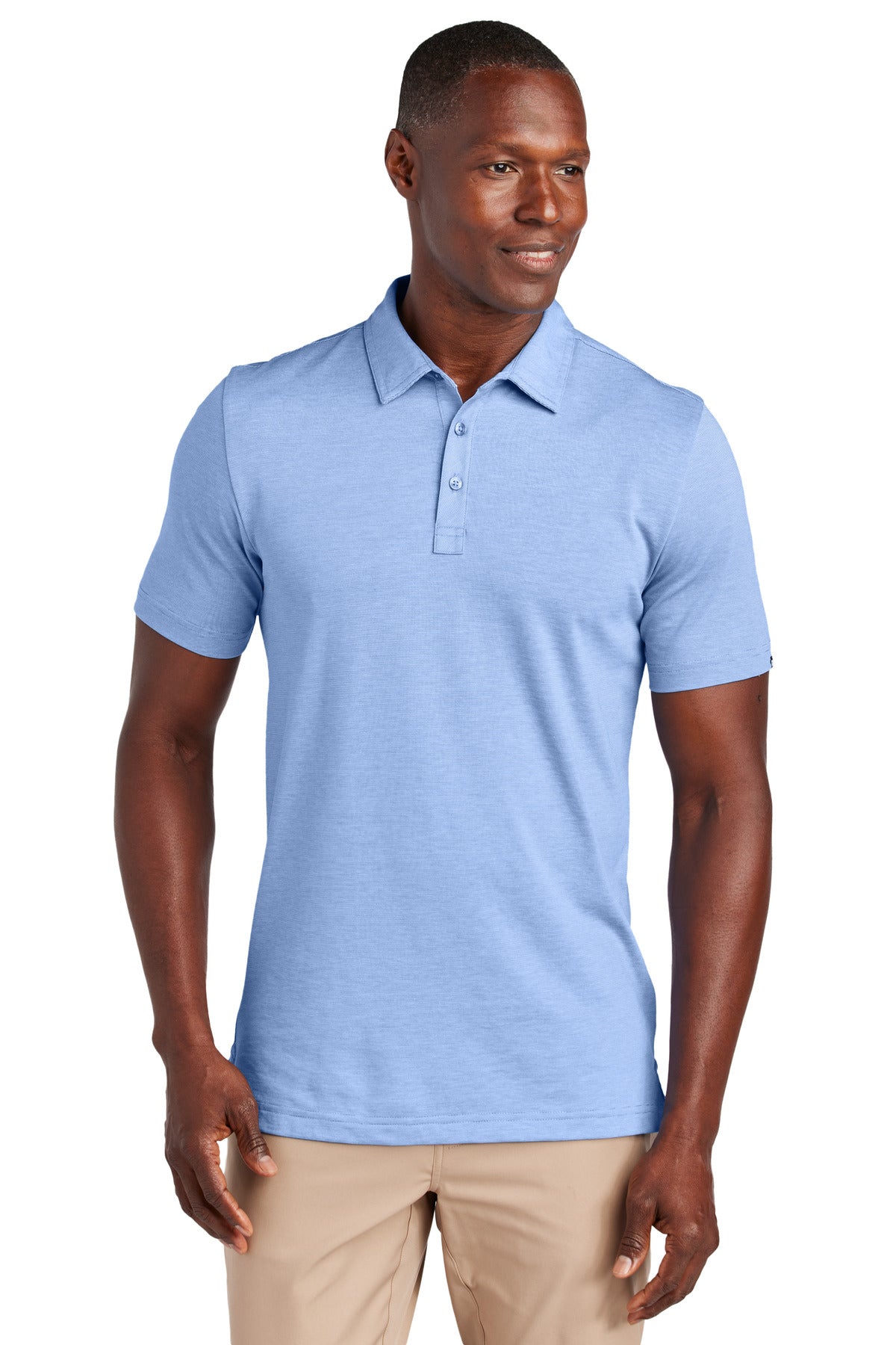 TravisMathew Sunnyvale Polo TM1MAA369 in Strong Blue Heather