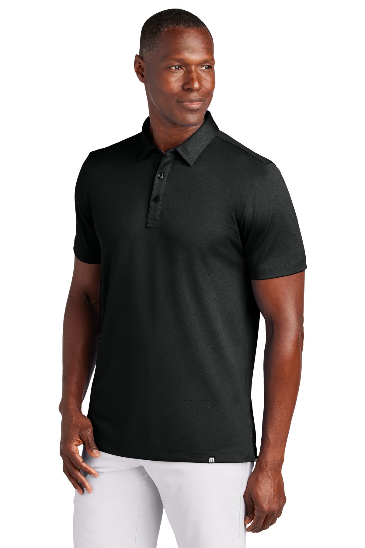 TravisMathew Cabana Solid Polo TM1MAA370 in Black