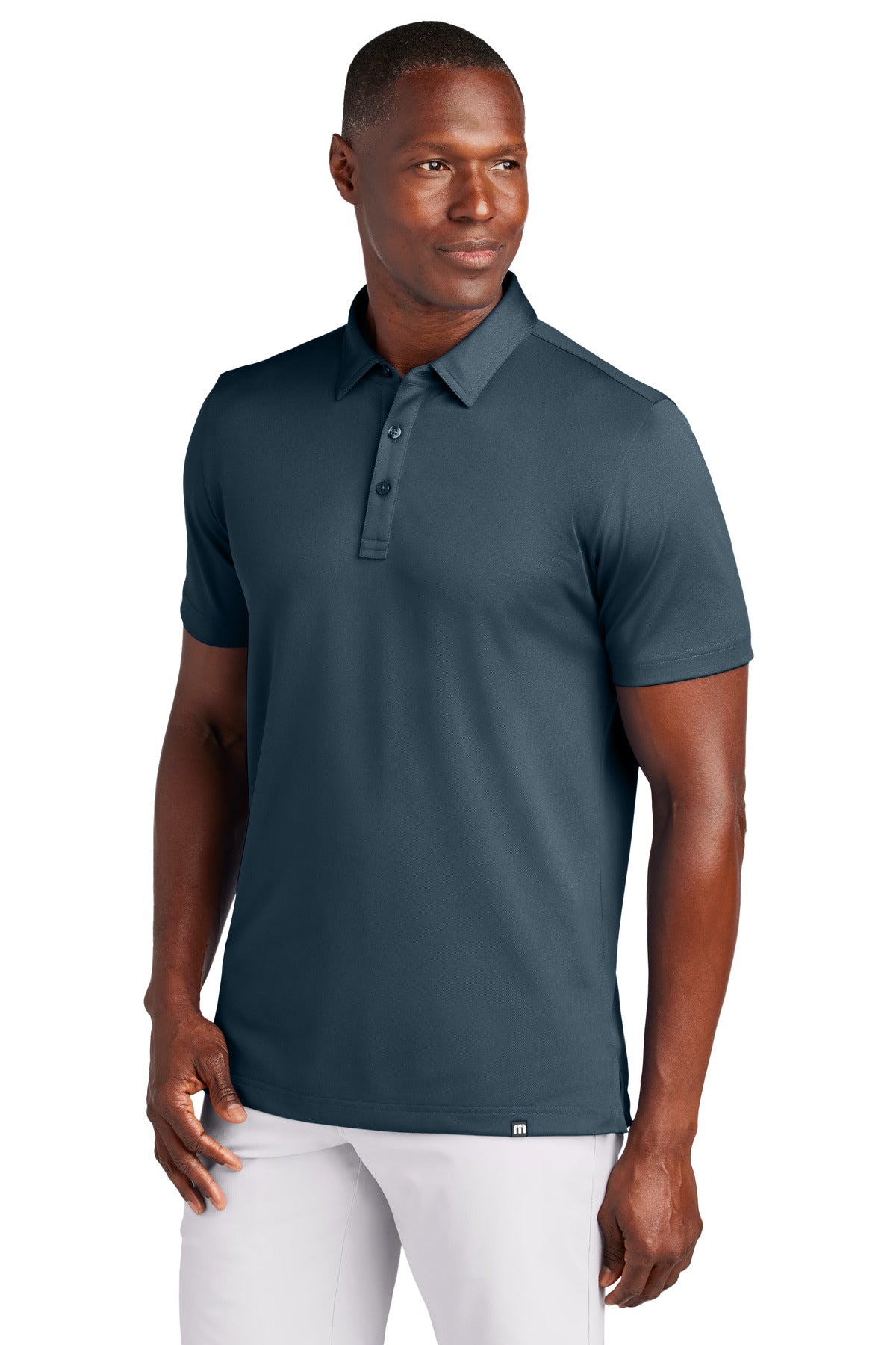 TravisMathew Cabana Solid Polo TM1MAA370 in Blue Nights
