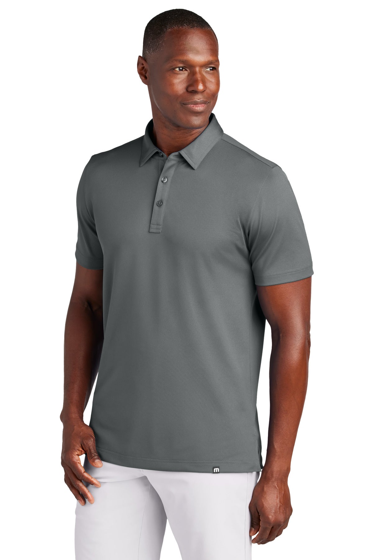 TravisMathew Cabana Solid Polo TM1MAA370 in Stormy Grey