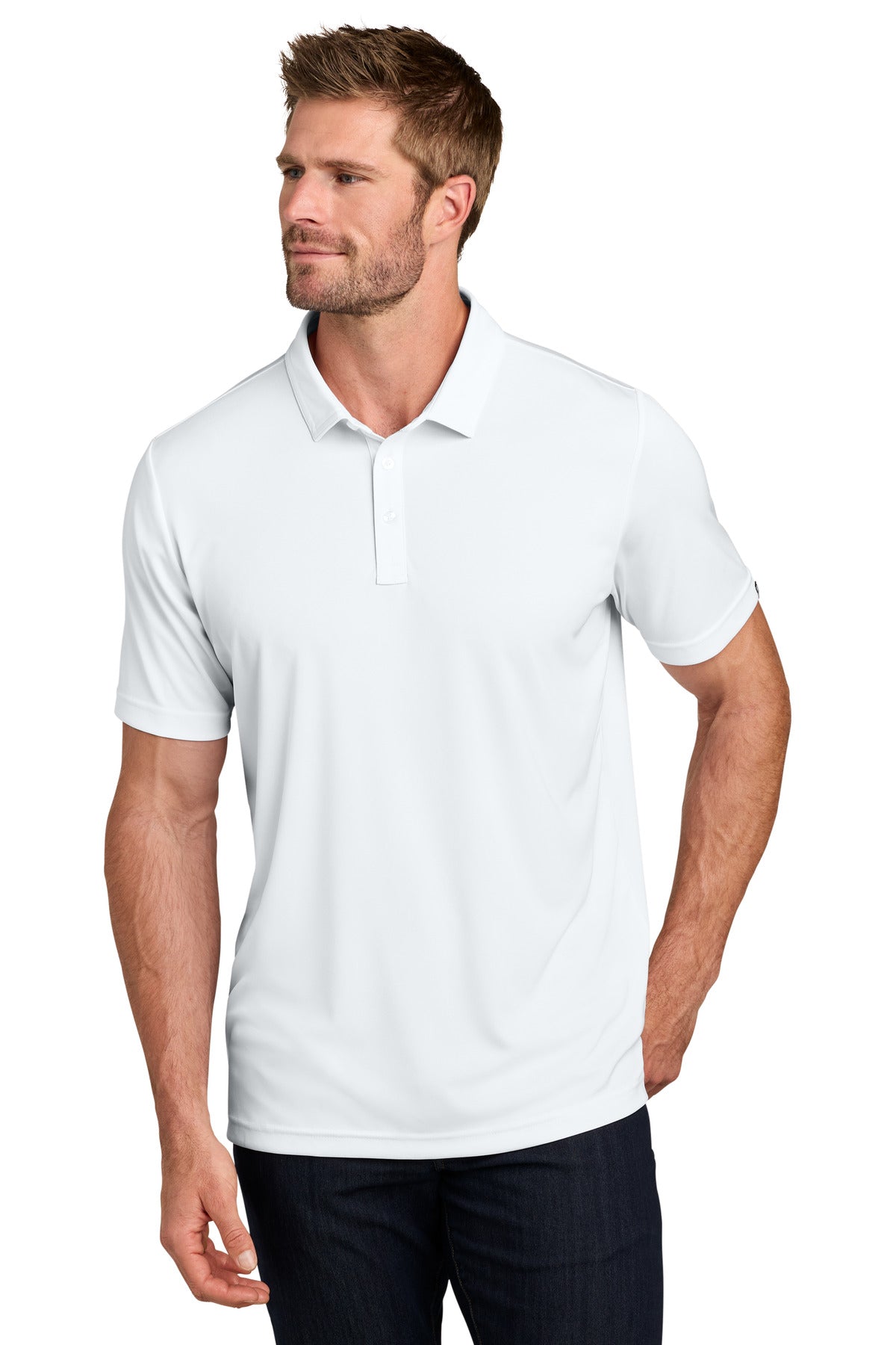 TravisMathew Coto Performance Polo. TM1MU410 in White