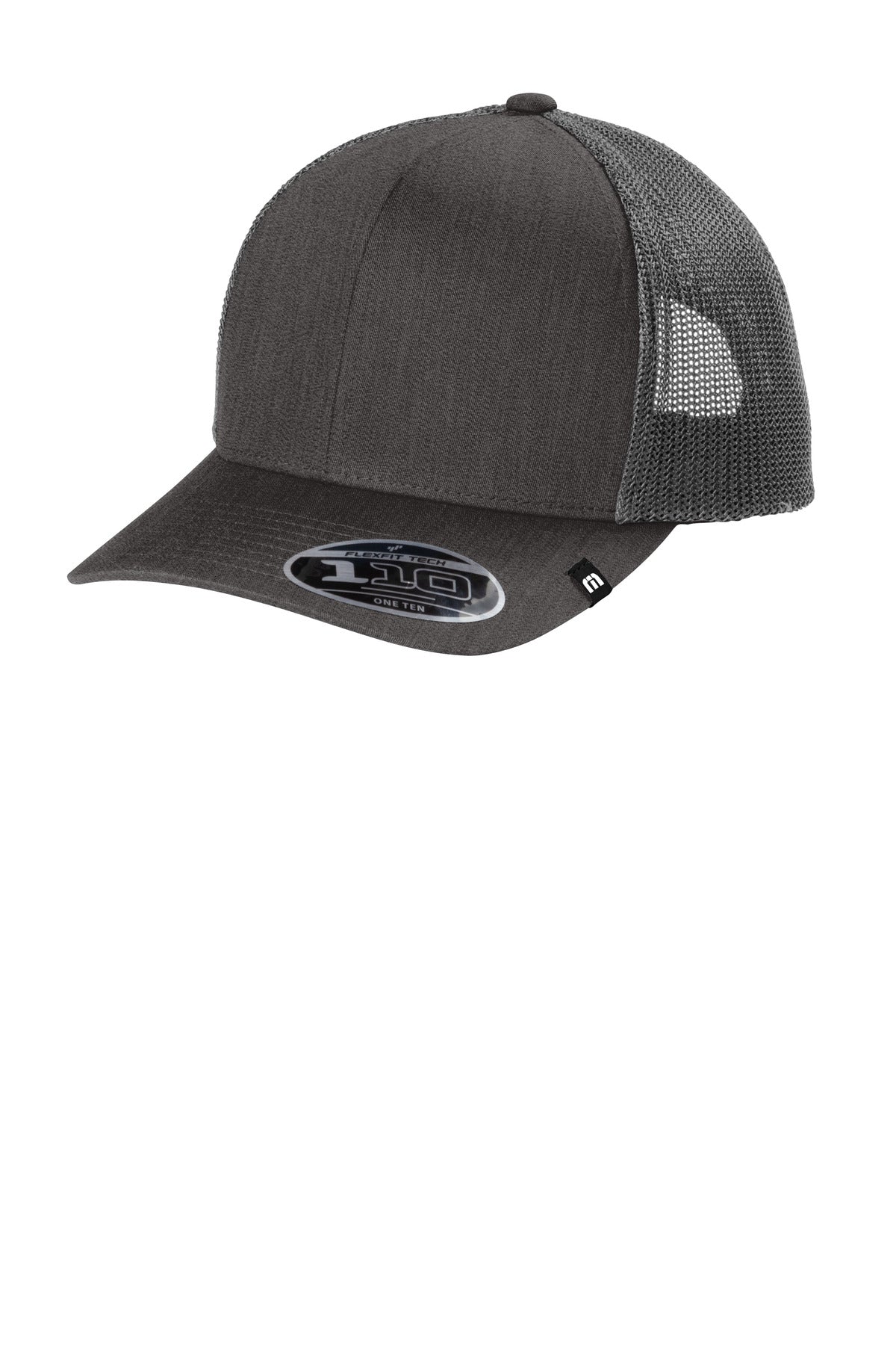 TravisMathew Cruz Trucker Cap. TM1MU423 in Black Heather
