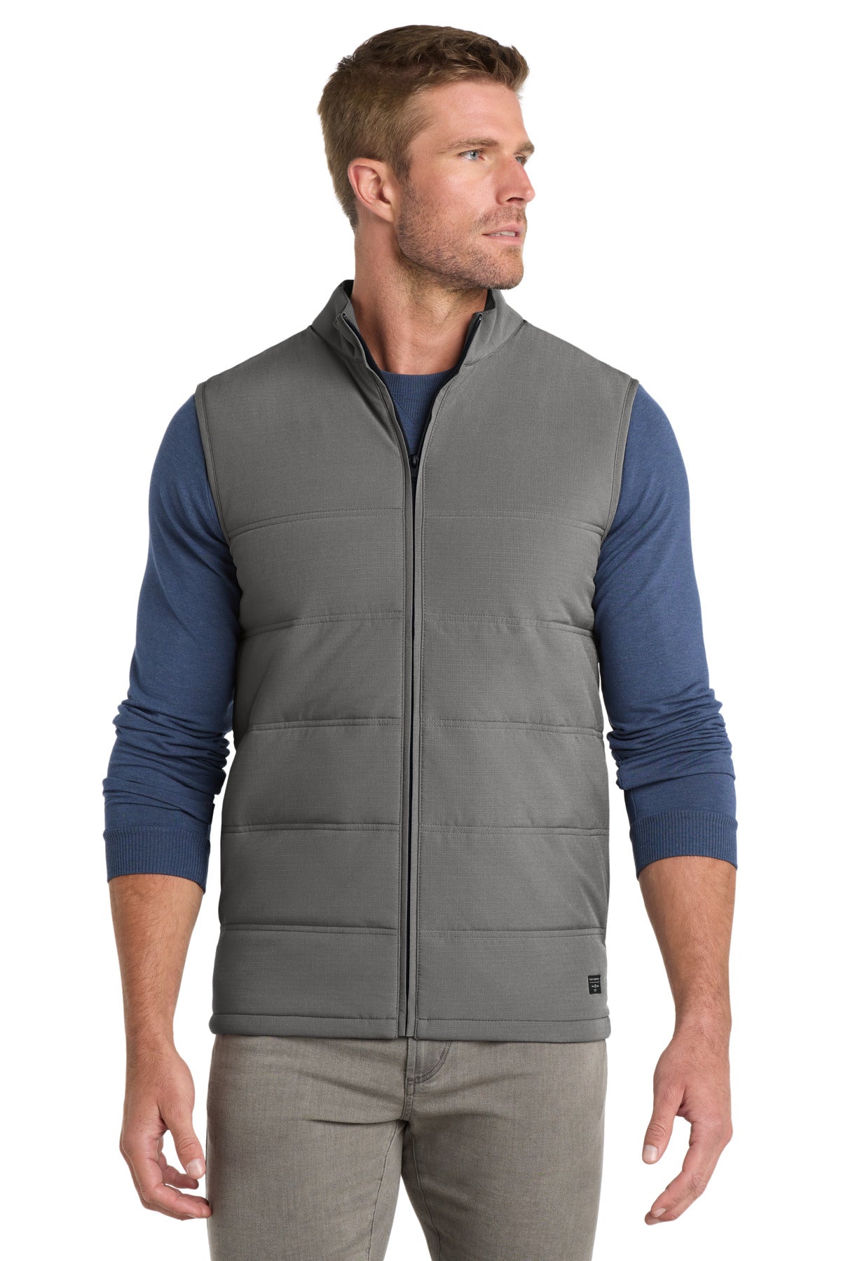 TravisMathew Cold Bay Vest TM1MW453 in Quiet Shade Grey