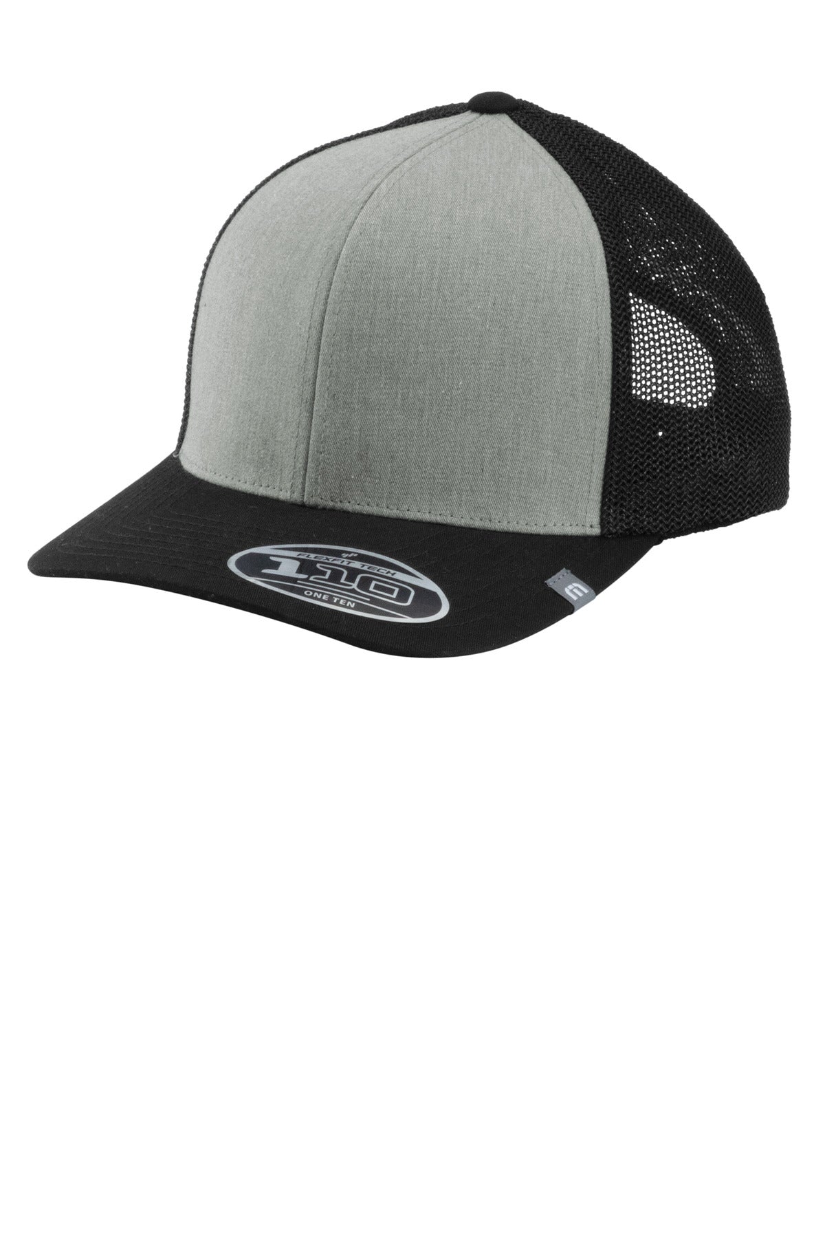 TravisMathew Cruz Colorblock Trucker Cap TM1MY390 in Heather Grey/ Black