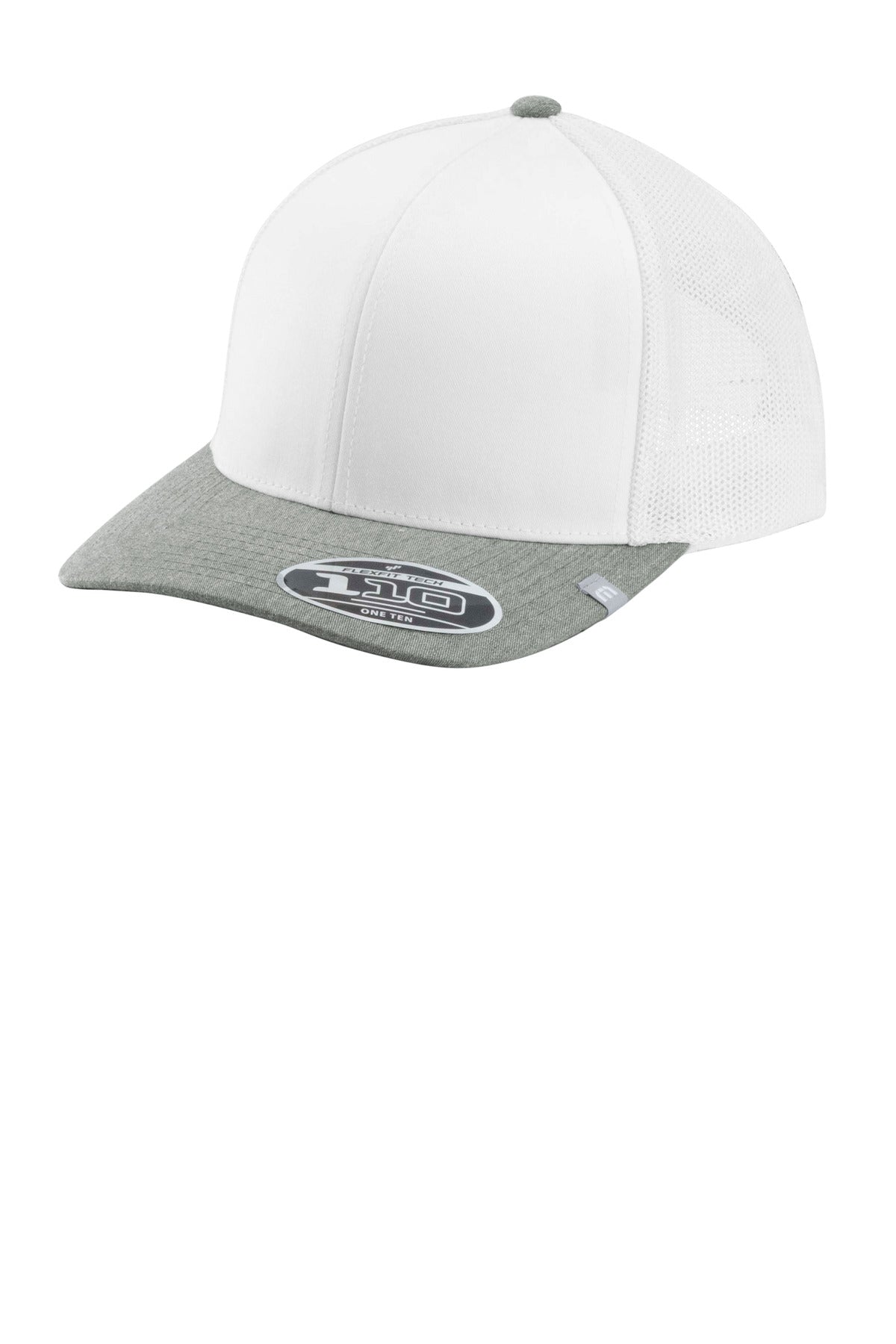 TravisMathew Cruz Colorblock Trucker Cap TM1MY390 in White/ Heather Grey
