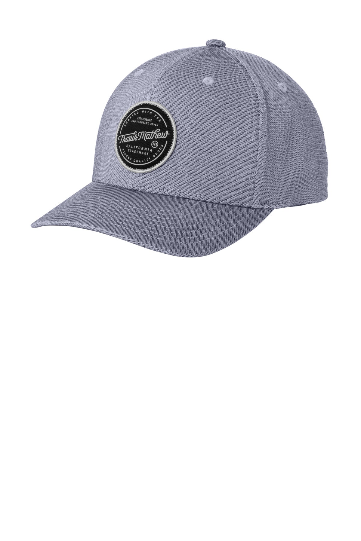 TravisMathew On Ice Patch Cap TM1MZ334 in Quiet Shade Grey Heather