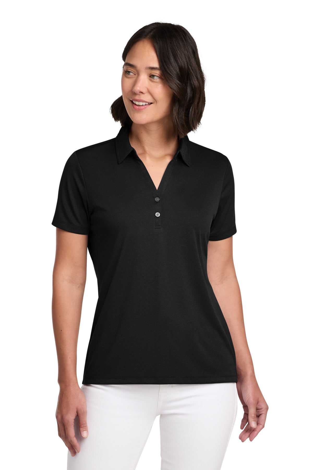 TravisMathew Women's Coto Performance Polo TM1WX002 in Black