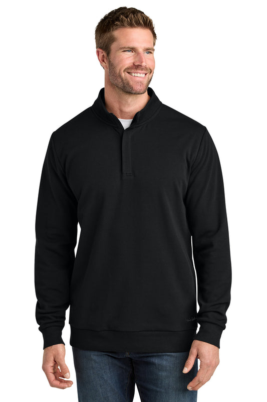 TravisMathew Ocean Villa 1/4-Zip TMA41421 in Black
