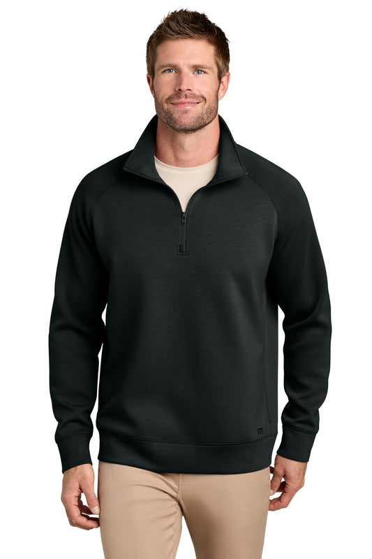 TravisMathew Momentum Shift 1/4-Zip TMA42408 in Black