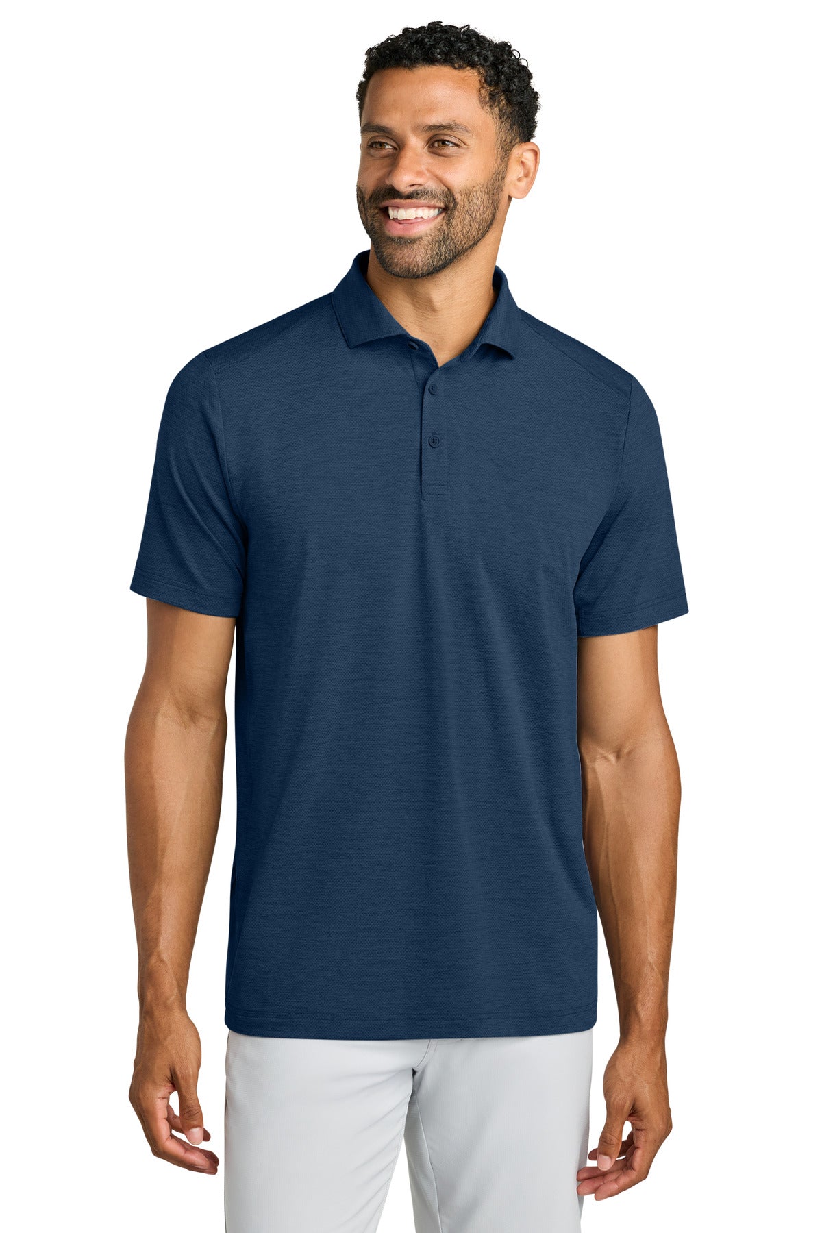 TravisMathew Onward Polo TMA42773 in Navy Heather