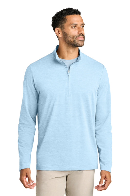 TravisMathew Onward 1/4-Zip TMA42775 in Airy Blue Heather