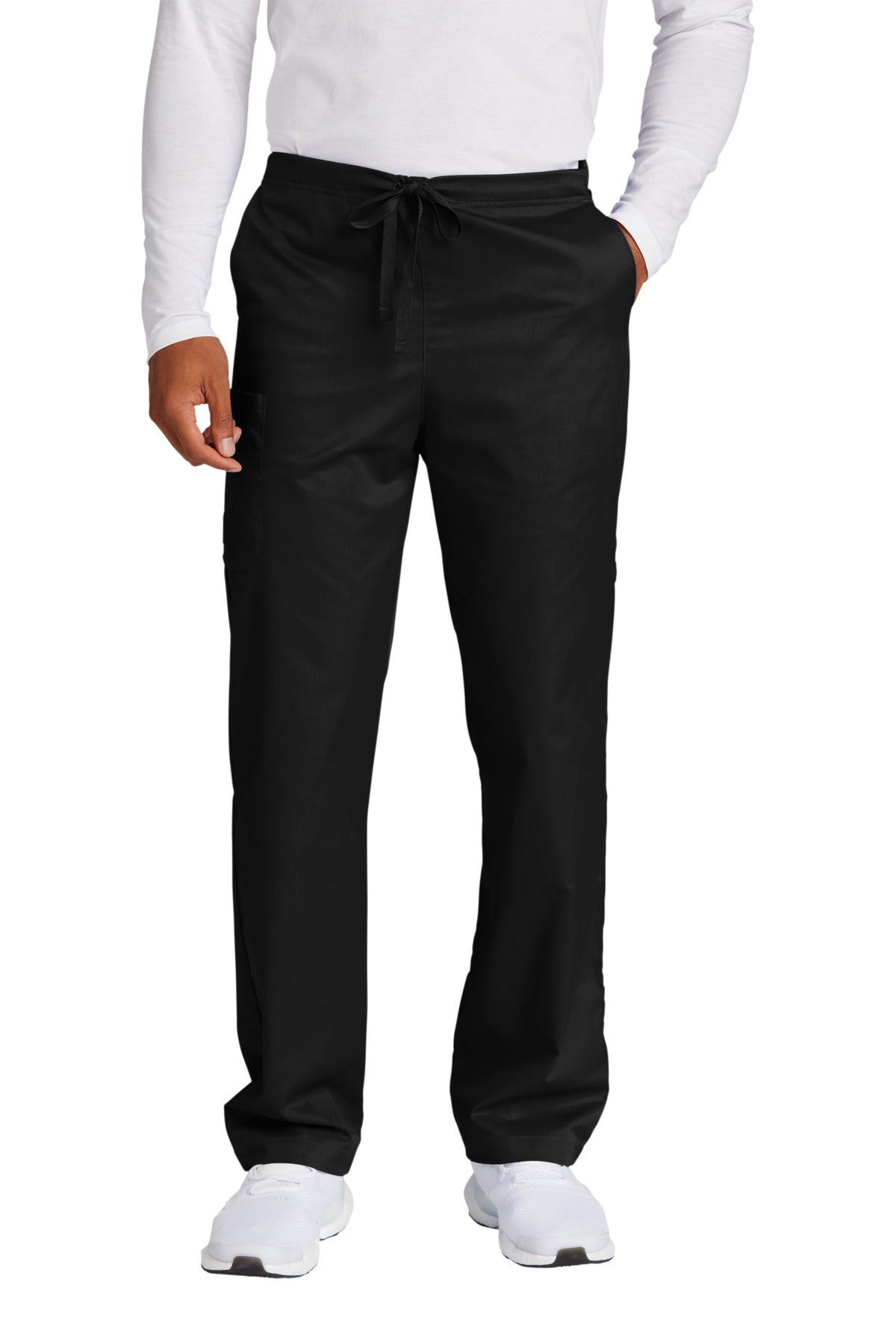 Wink Unisex Short WorkFlex Cargo Pant  WW3150S in Black