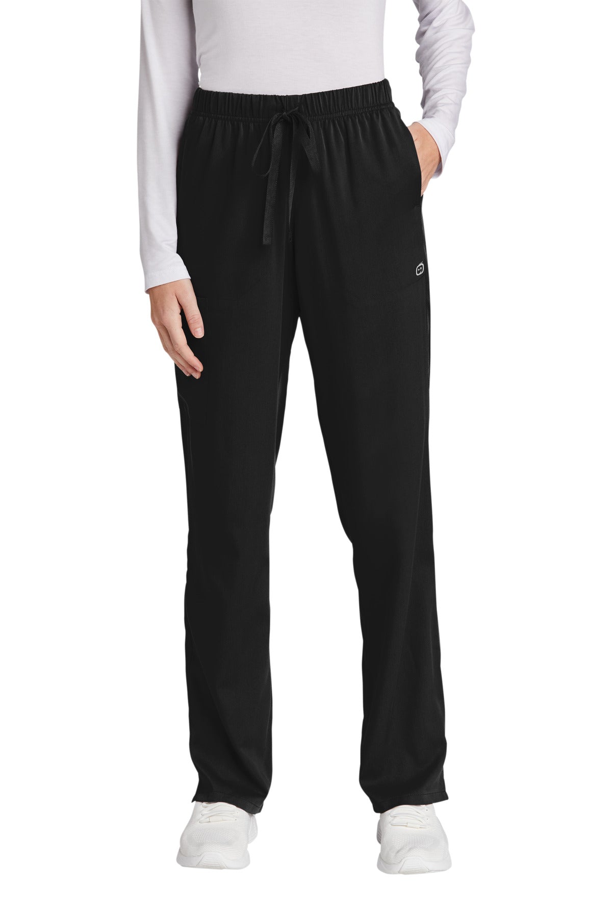 Wink Women's Premiere FlexCargo Pant WW4158 in Black