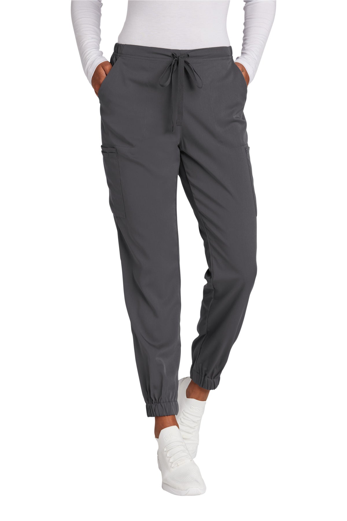 Wink Women's Premiere Flex Jogger Pant WW4258 in Pewter
