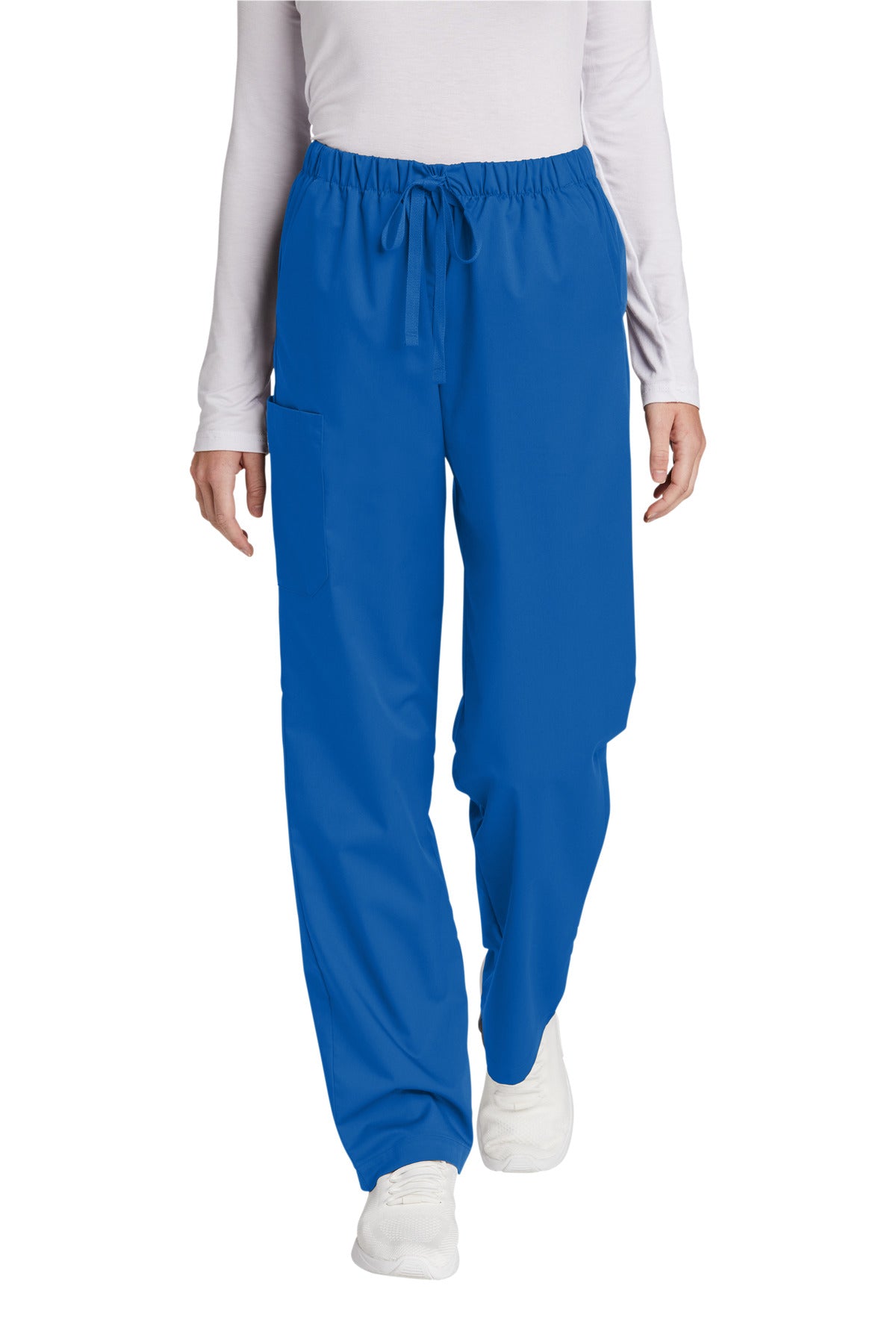 Wink Women's Petite WorkFlex Cargo Pant WW4550P in Royal