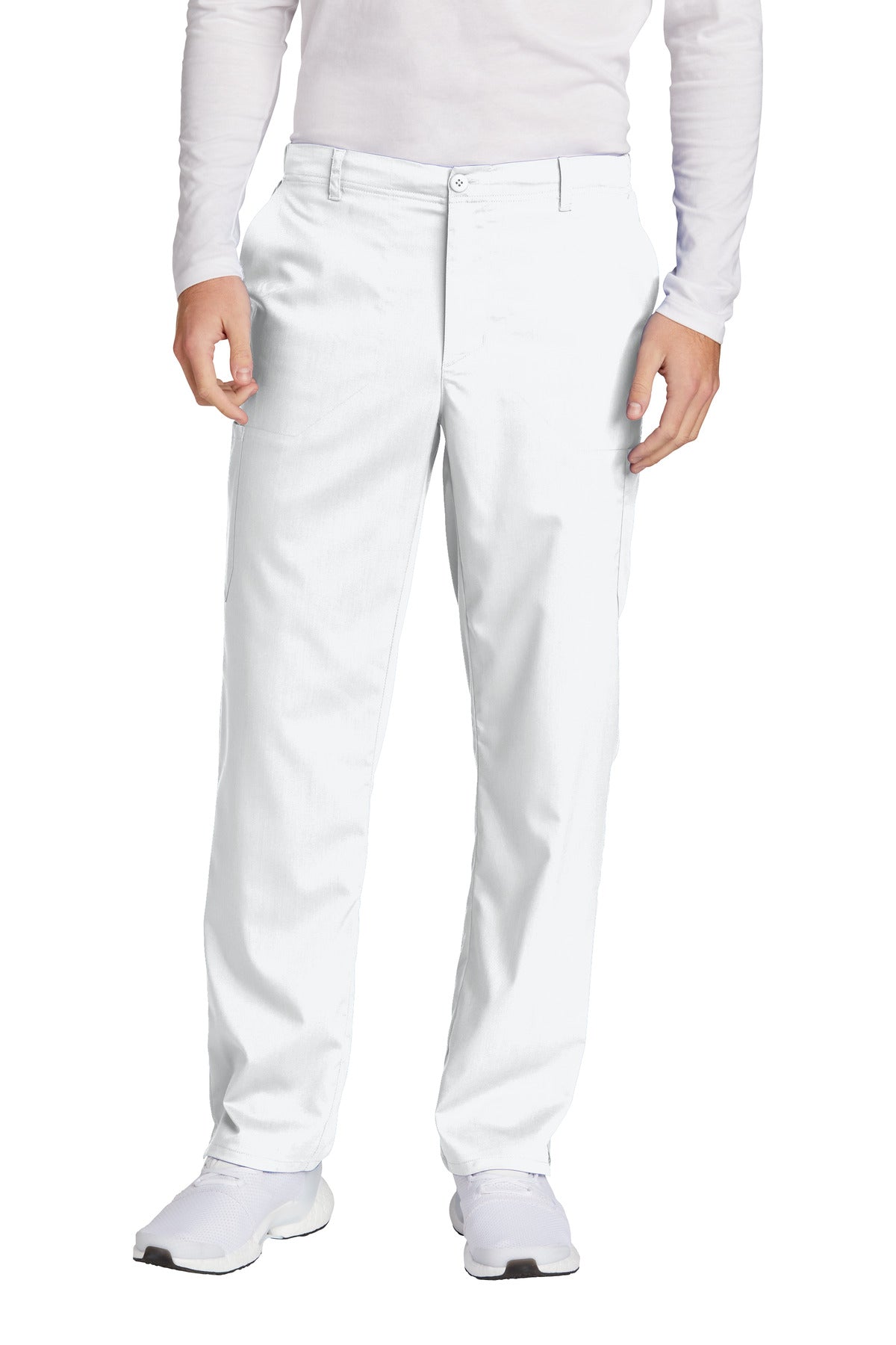 Wink Men's Premiere Flex Cargo Pant WW5058 in White
