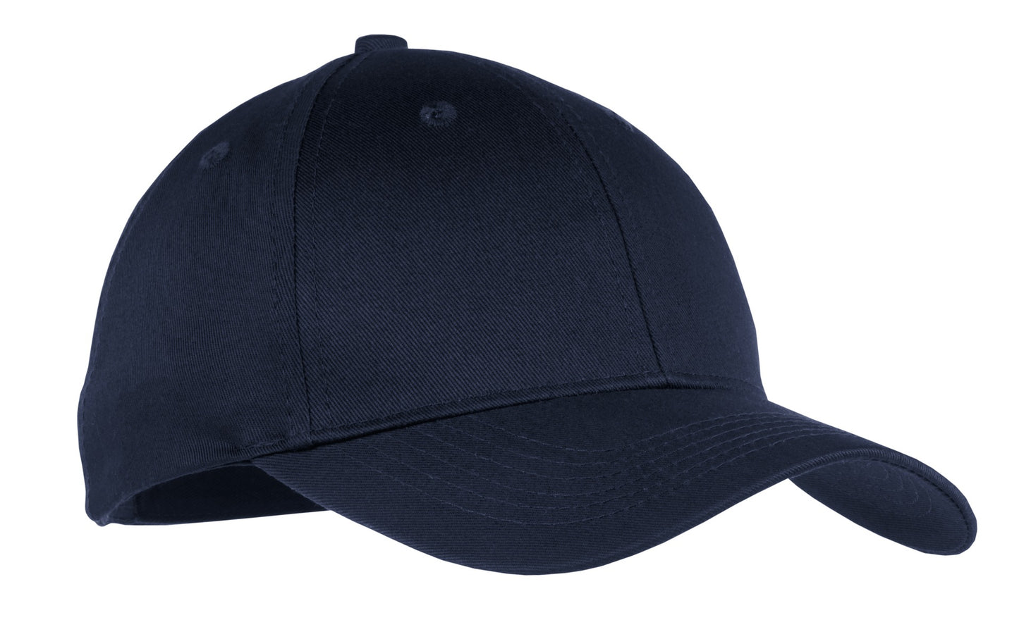 Port Authority Youth Six-Panel Twill Cap.  YCP80 in Navy