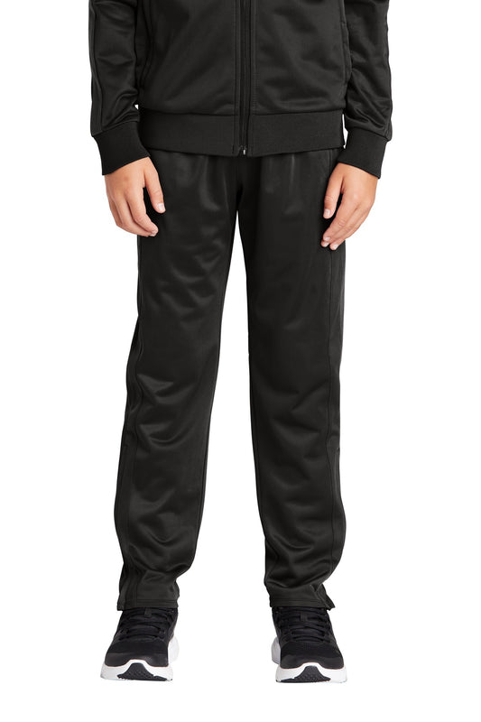 Sport-Tek  Youth Tricot Track Jogger. YPST95 in Black