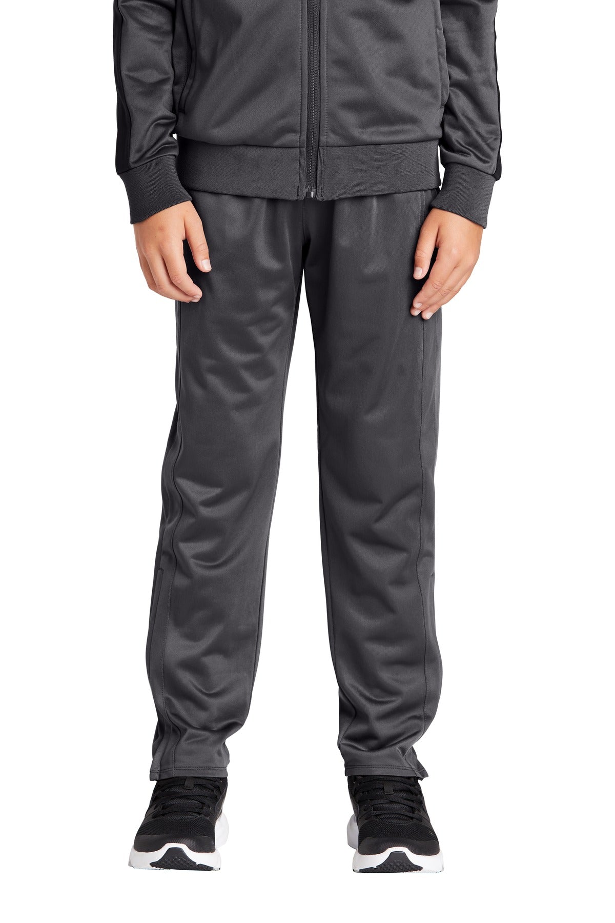 Sport-Tek  Youth Tricot Track Jogger. YPST95 in Graphite