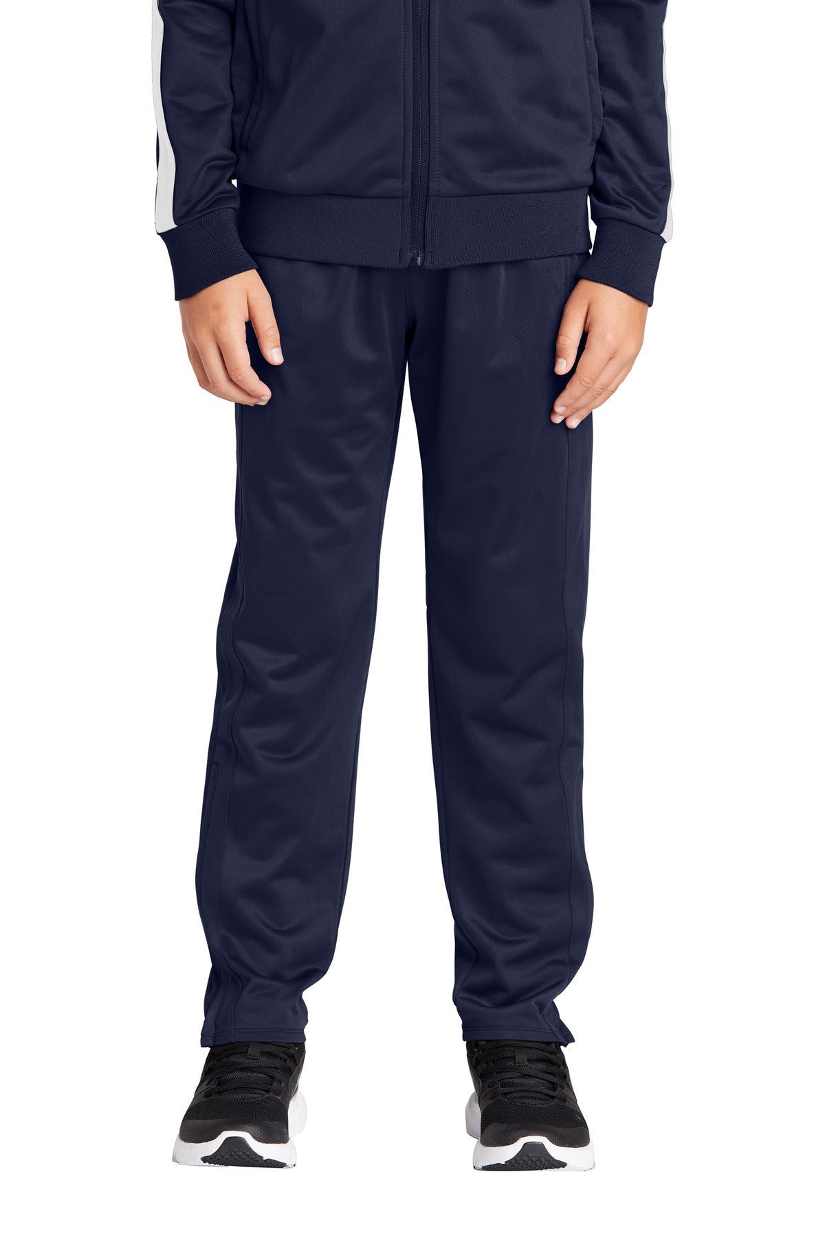 Sport-Tek  Youth Tricot Track Jogger. YPST95 in True Navy