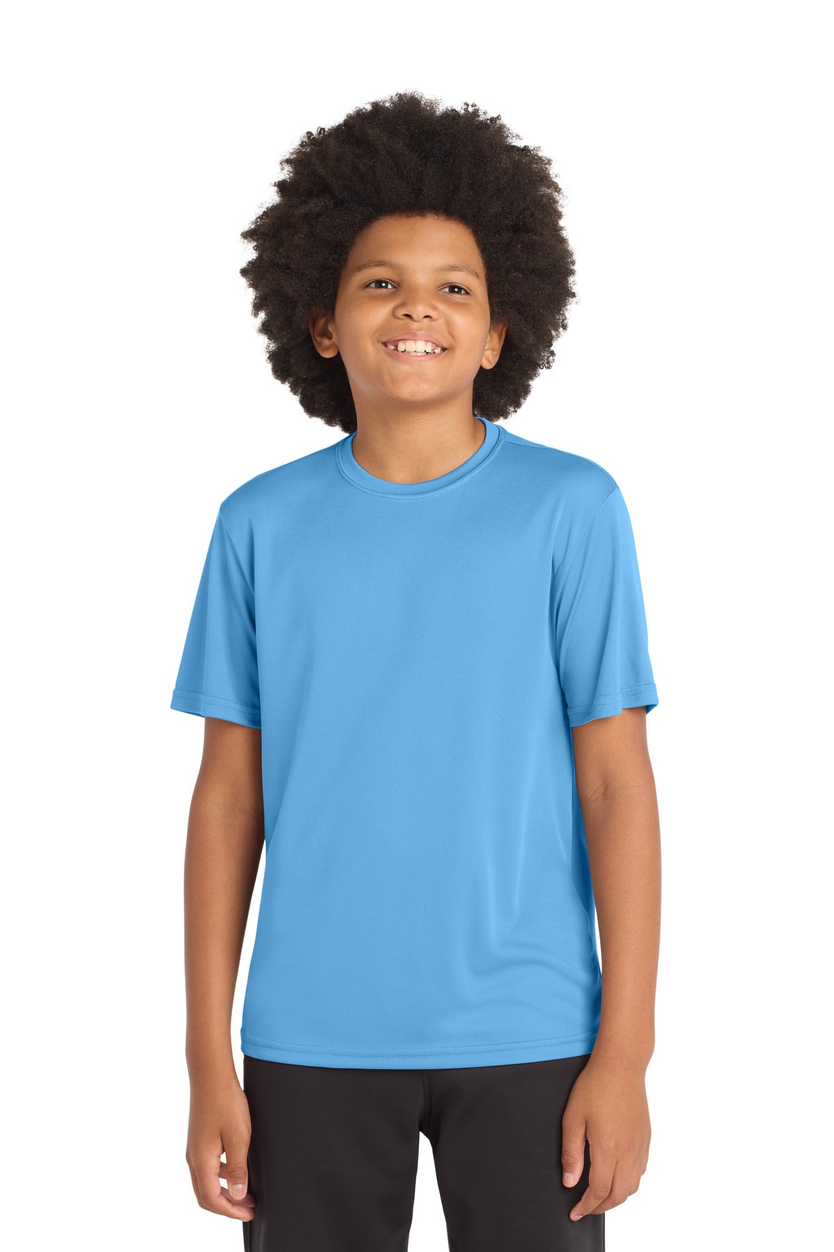 Sport-Tek Youth PosiCharge Competitor Tee. YST350 in Carolina Blue