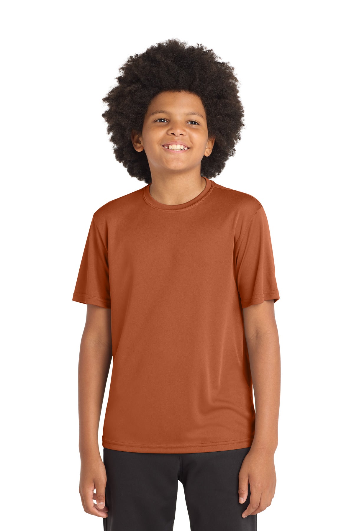 Sport-Tek Youth PosiCharge Competitor Tee. YST350 in Texas Orange