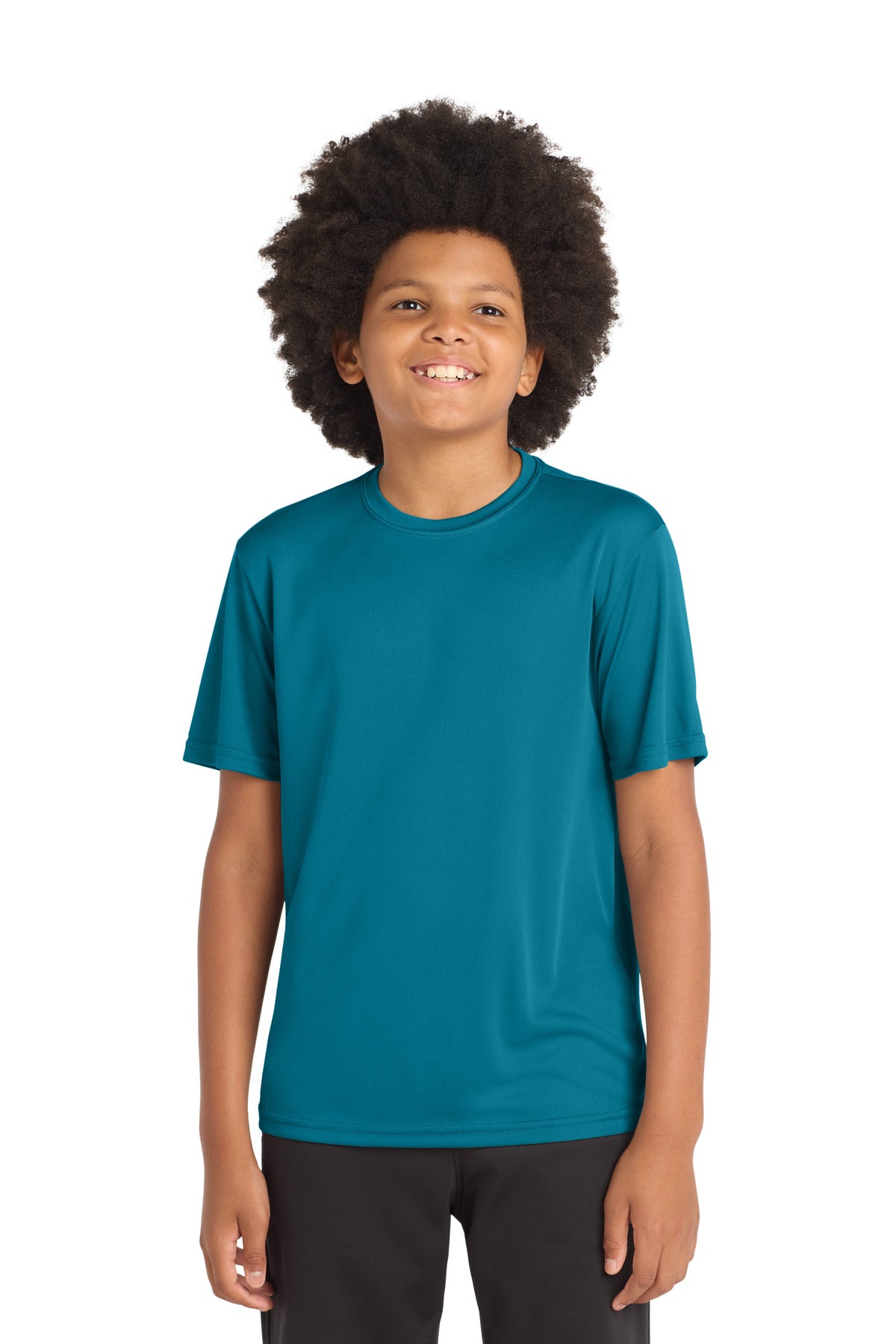 Sport-Tek Youth PosiCharge Competitor Tee. YST350 in Tropic Blue