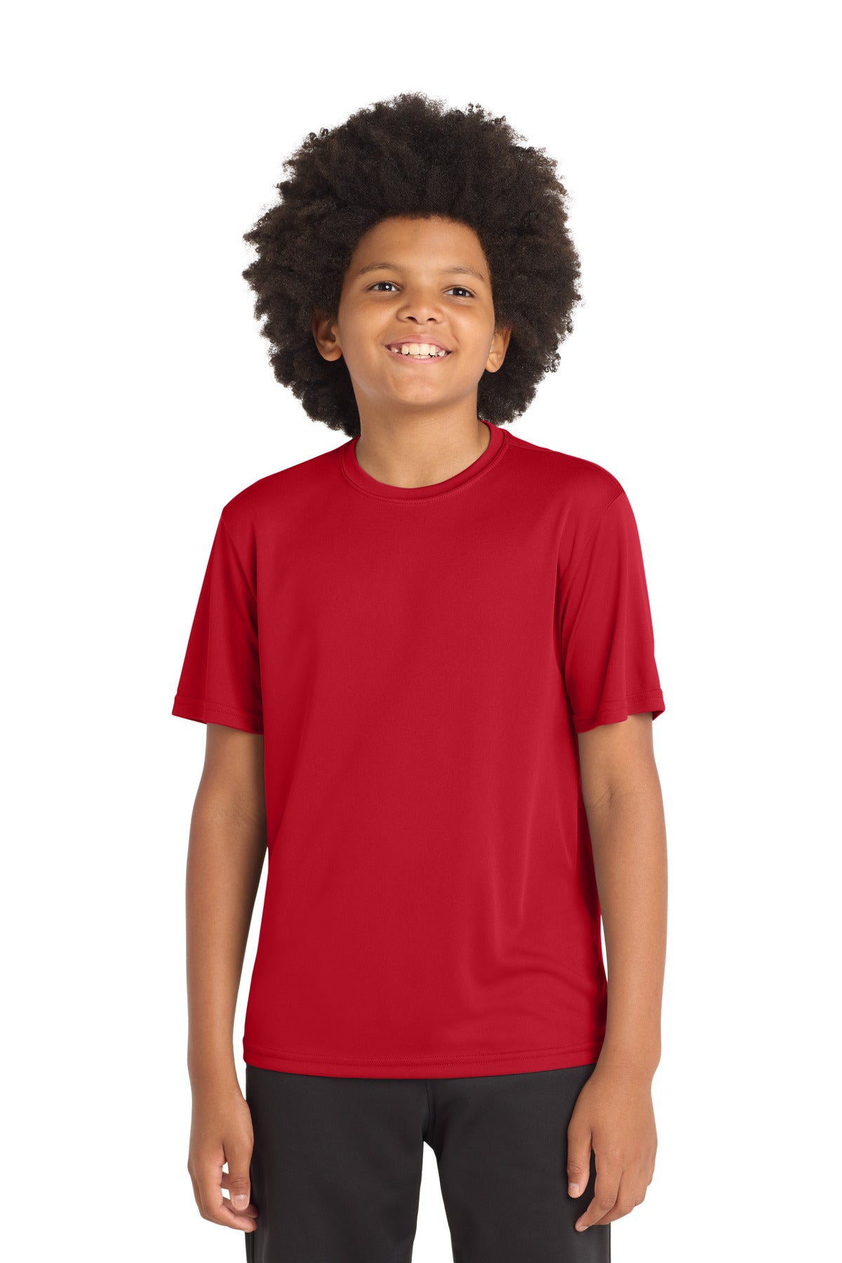 Sport-Tek Youth PosiCharge Competitor Tee. YST350 in True Red