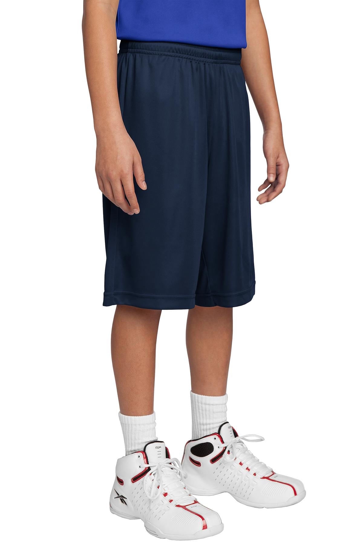 Sport-Tek Youth PosiCharge Competitor Short. YST355 in True Navy