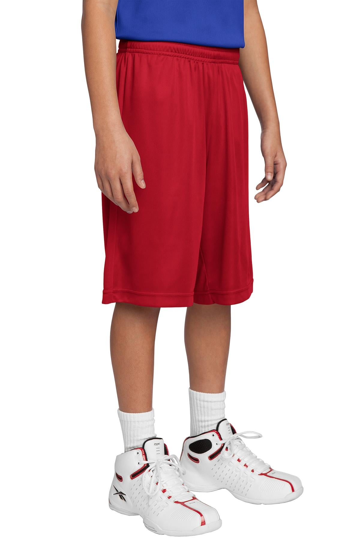 Sport-Tek Youth PosiCharge Competitor Short. YST355 in True Red