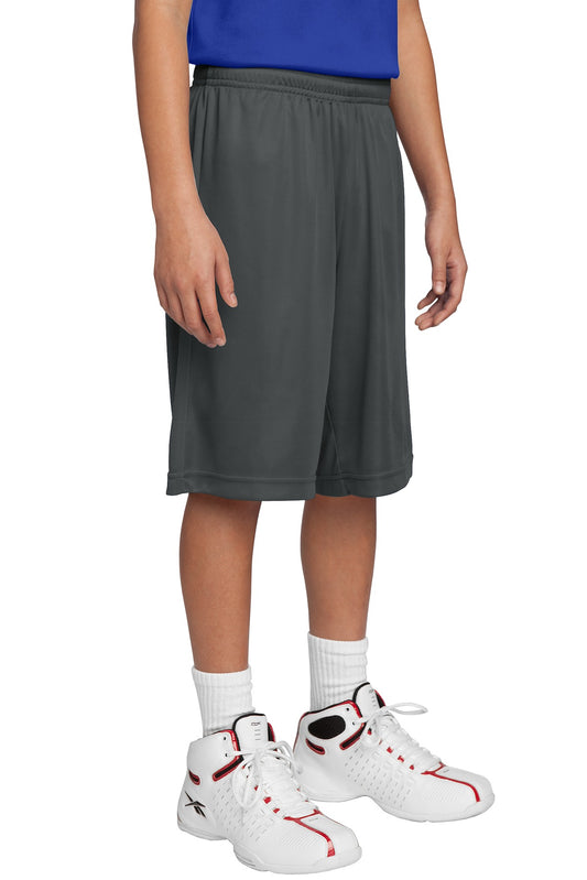 Sport-Tek Youth PosiCharge Competitor Short. YST355 in Iron Grey