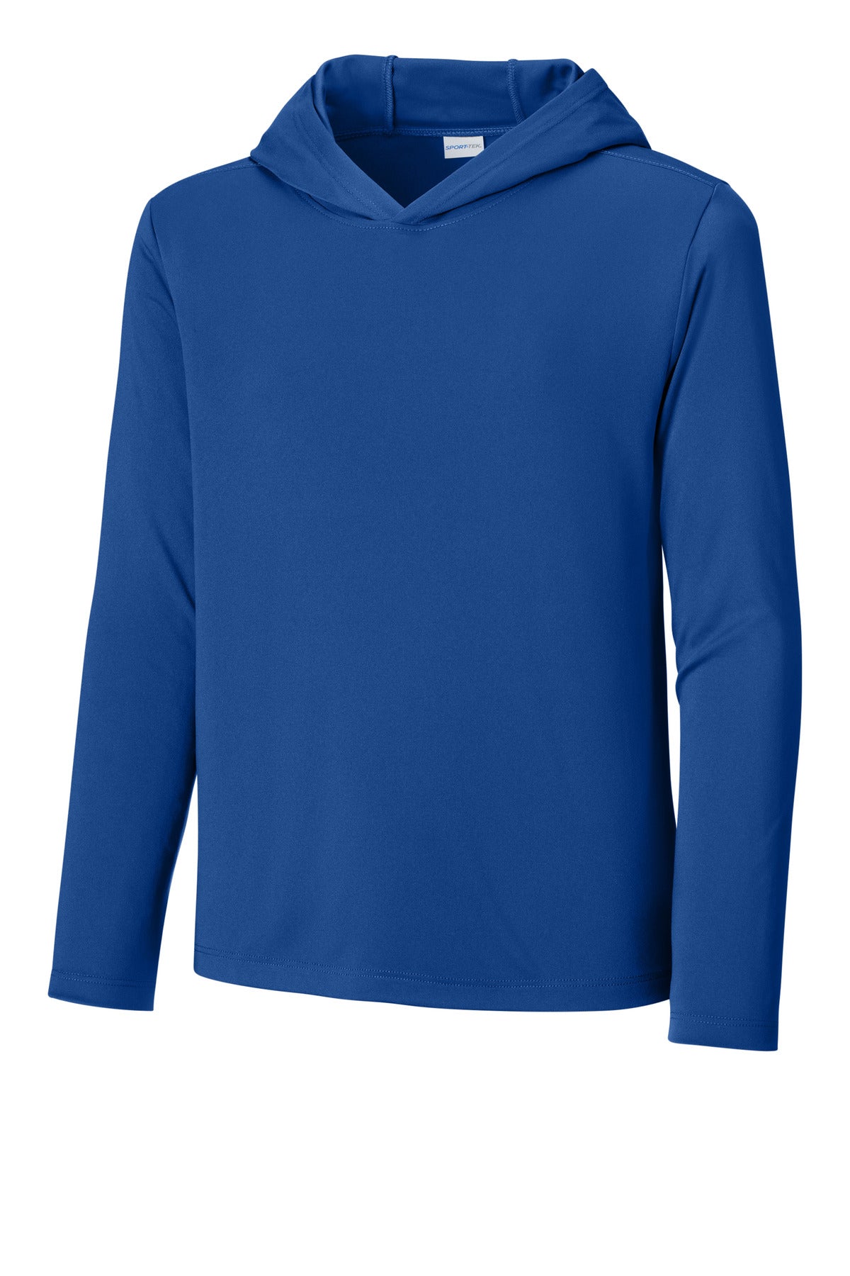 Sport-Tek Youth Posi-UV Pro Long Sleeve Hoodie YST420LSH in True Royal
