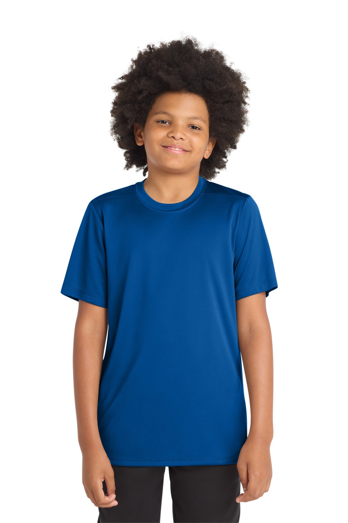 Sport-Tek  Youth Posi-UV Pro Tee. YST420 in True Royal