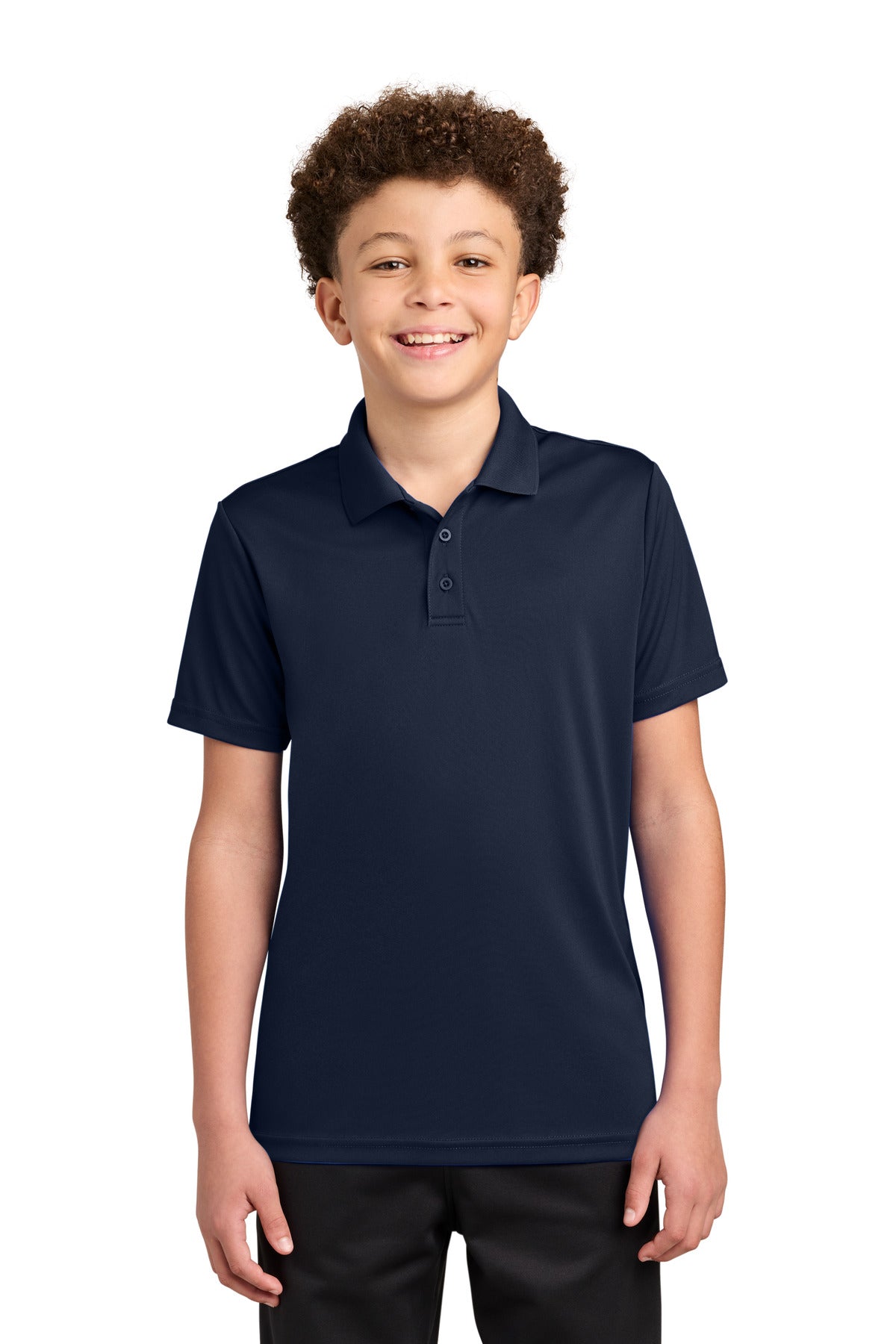 Sport-Tek Youth Competitor Polo YST550 in True Navy