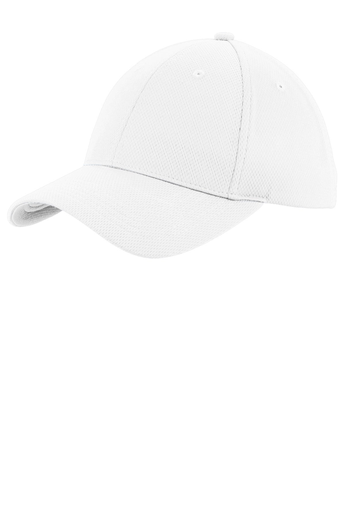 Sport-Tek Youth PosiCharge RacerMesh Cap. YSTC26 in White