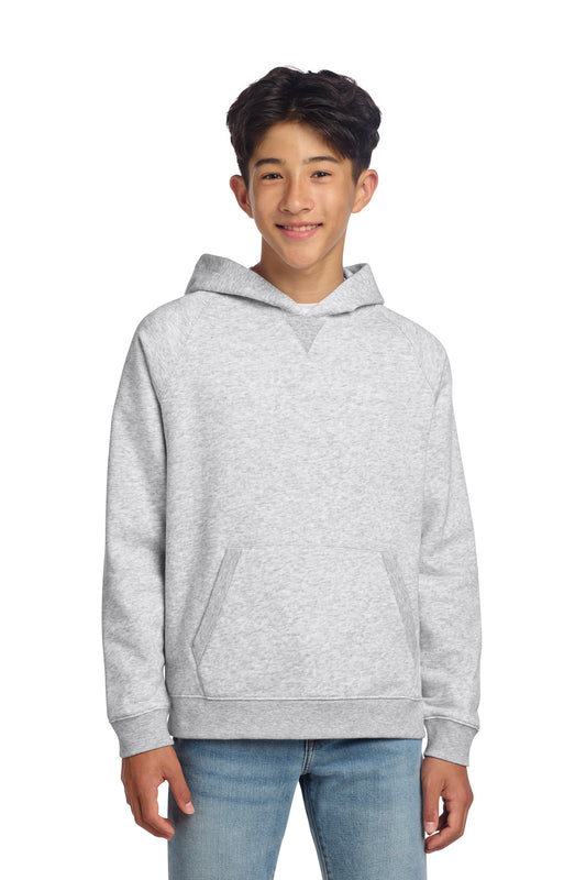 Sport-Tek Youth Drive Fleece Pullover Hoodie YSTF200 in Athletic Heather