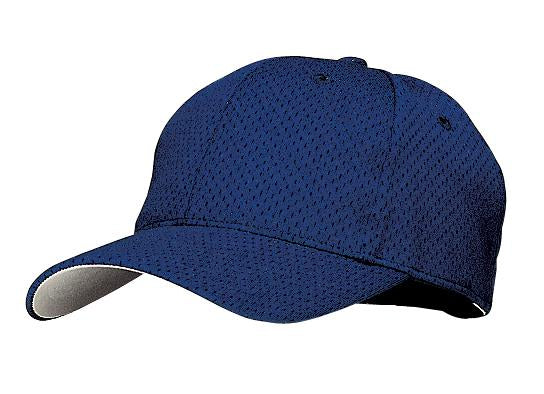 Port Authority Youth Pro Mesh Cap.  YC833 in Navy